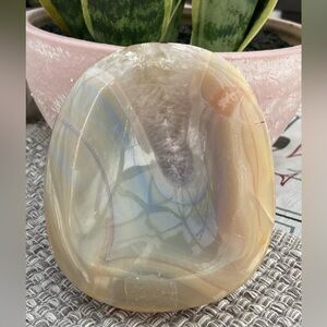 Orca Agate Oval Bowl